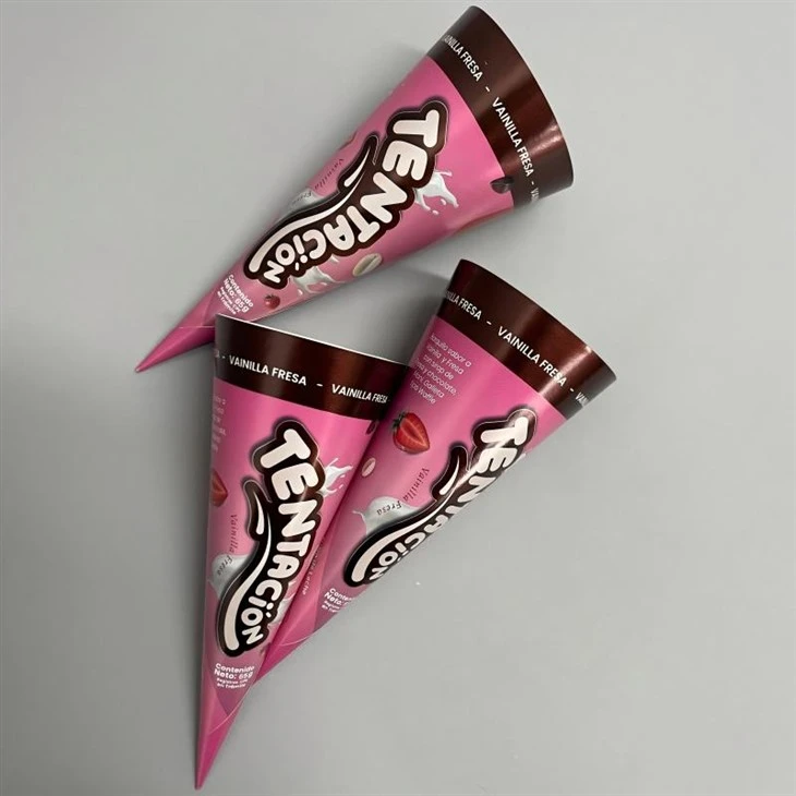 paper ice cream sleeve